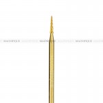 titan drill bit  sharp small "cone" gold